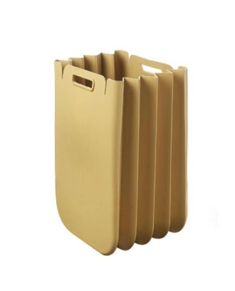 Cos pliabil pentru deseuri reciclabile, 25 litri, galben, Eco Packly - GUZZINI